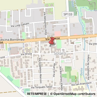 Mappa Via Pertini, 26, 20020 Solaro, Milano (Lombardia)