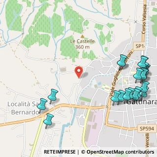 Mappa Via Sestriere, 13045 Gattinara VC, Italia (0.7625)