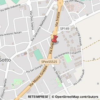 Mappa Via Gorizia, 3, 24046 Osio Sotto, Bergamo (Lombardia)