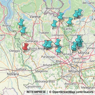 Mappa Via Risorgimento, 20027 Rescaldina MI, Italia (16.6)