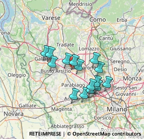 Mappa Via Risorgimento, 20027 Rescaldina MI, Italia (10.79733)