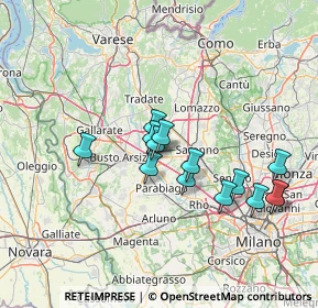 Mappa Via Risorgimento, 20027 Rescaldina MI, Italia (12.51643)