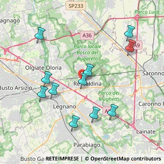 Mappa Via Risorgimento, 20027 Rescaldina MI, Italia (4.22273)
