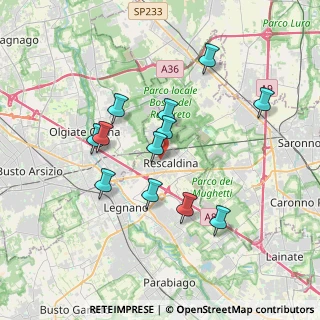 Mappa Via Risorgimento, 20027 Rescaldina MI, Italia (3.25583)