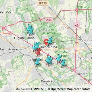 Mappa Via Risorgimento, 20027 Rescaldina MI, Italia (3.28636)