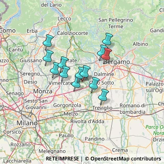 Mappa Via dell'Oasi, 20056 Trezzo sull'Adda MI, Italia (10.23846)