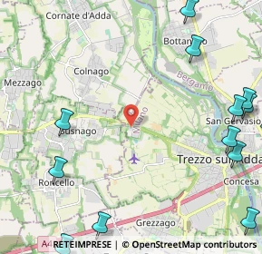 Mappa Via dell'Oasi, 20056 Trezzo sull'Adda MI, Italia (3.32538)