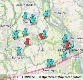 Mappa Via dell'Oasi, 20056 Trezzo sull'Adda MI, Italia (2.19667)