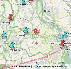 Mappa Via dell'Oasi, 20056 Trezzo sull'Adda MI, Italia (3.25909)