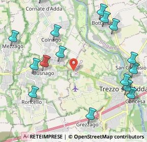 Mappa Via dell'Oasi, 20056 Trezzo sull'Adda MI, Italia (2.72063)