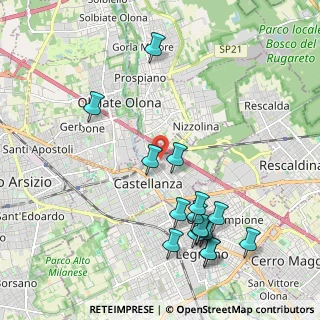Mappa Via Ticino, 21053 Castellanza VA, Italia (2.29313)