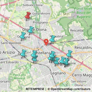 Mappa Via Ticino, 21053 Castellanza VA, Italia (2.048)