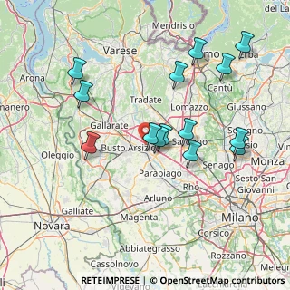 Mappa Via Ticino, 21053 Castellanza VA, Italia (15.35929)