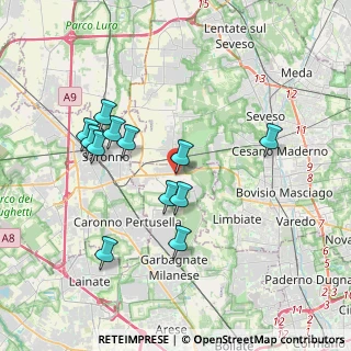 Mappa Via G. Mazzini, 20020 Solaro MI, Italia (3.51917)