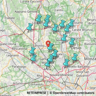 Mappa Via G. Mazzini, 20020 Solaro MI, Italia (7.21737)
