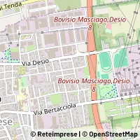 지도 Bovisio-Masciago