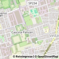 Térkép Vedano al Lambro