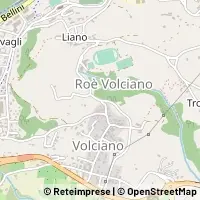 Mapa Roè Volciano