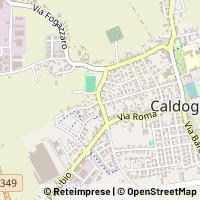 Mapa Caldogno