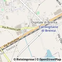 Mapa Carmignano di Brenta