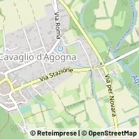 地图 Cavaglio d'Agogna