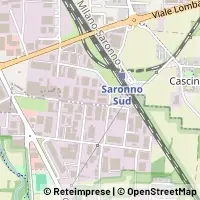 Kaart Saronno