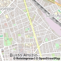 Mapa Busto Arsizio