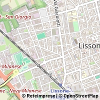 Mapa Lissone