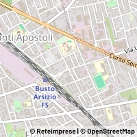 Mapa Busto Arsizio