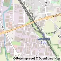 Kaart Saronno