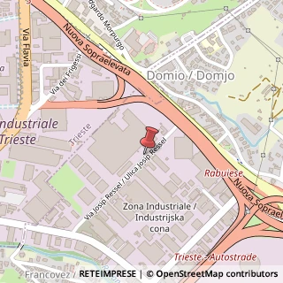 Mappa Via Josip Ressel, 8, 34018 San Dorligo della Valle, Trieste (Friuli-Venezia Giulia)