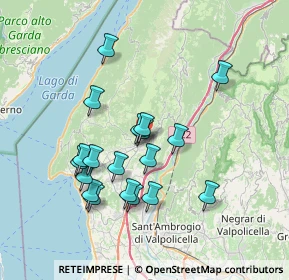 Mappa Via Senatore Uberti, 37013 Caprino Veronese VR, Italia (6.67211)