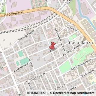 Mappa Via Don Testori, 18, 21053 Castellanza, Varese (Lombardia)