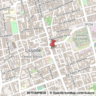 Mappa Via Antonio Gramsci, 11, 20851 Lissone, Monza e Brianza (Lombardia)