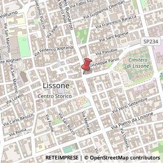 Mappa Via Antonio Origo, 4, 20851 Lissone, Monza e Brianza (Lombardia)