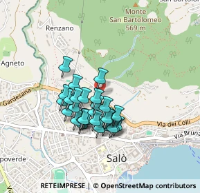 Mappa Via Renzano, 25087 Salò BS, Italia (0.32414)