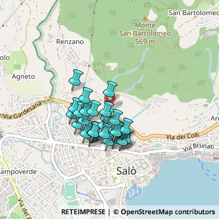 Mappa Via Renzano, 25087 Salò BS, Italia (0.32414)