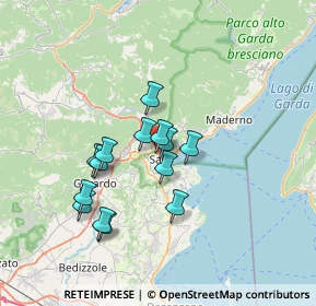 Mappa Via Renzano, 25087 Salò BS, Italia (5.75)