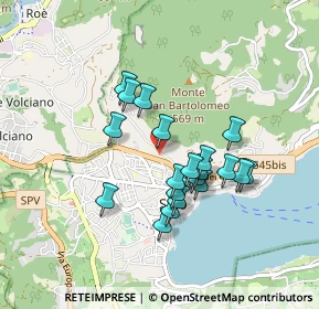 Mappa Via Renzano, 25087 Salò BS, Italia (0.724)