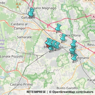 Mappa Via G. Caboto, 21052 Busto Arsizio VA, Italia (3.12692)