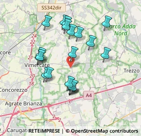 Mappa Via Europa, 20882 Bellusco MB, Italia (3.3725)