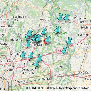 Mappa Via Europa, 20882 Bellusco MB, Italia (6.503)
