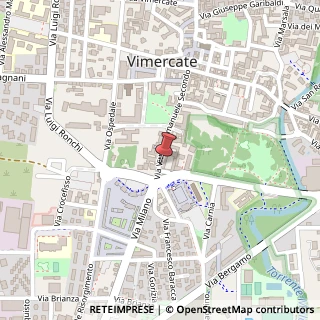 Mappa Via Vittorio Emanuele II, 67, 20871 Vimercate, Monza e Brianza (Lombardia)