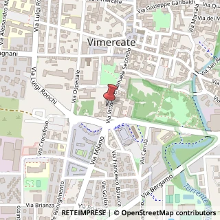 Mappa Via Vittorio Emanuele, 44, 20871 Vimercate, Monza e Brianza (Lombardia)