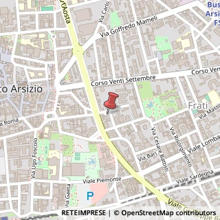 Mappa Via Bellingera, 4, 21052 Busto Arsizio, Varese (Lombardia)