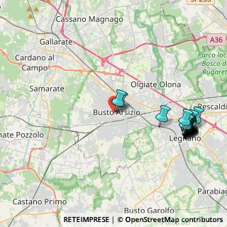 Mappa Via S. Ambrogio, 21052 Busto Arsizio VA, Italia (4.96789)