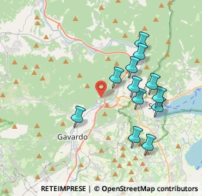 Mappa Via Bondone, 25089 Villanuova sul Clisi BS, Italia (3.53667)