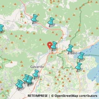 Mappa Via Bondone, 25089 Villanuova sul Clisi BS, Italia (6.12308)