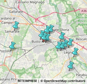 Mappa Via Cesare Correnti, 21052 Busto Arsizio VA, Italia (3.31929)