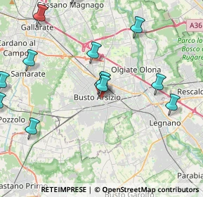 Mappa Via Cesare Correnti, 21052 Busto Arsizio VA, Italia (4.72462)